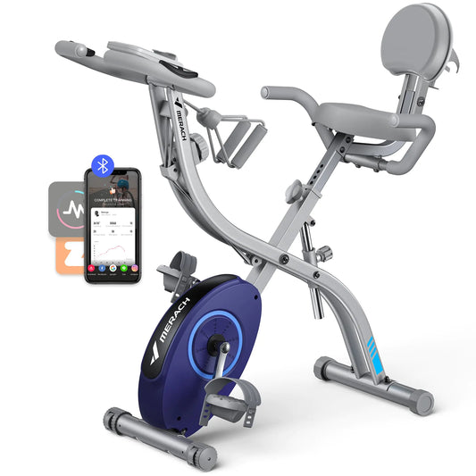 MERACH 4-in-1 Magnetic Home Bike