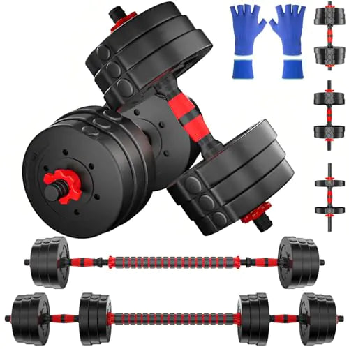 FlexFit 2-in-1 Dumbbell & Barbell Set