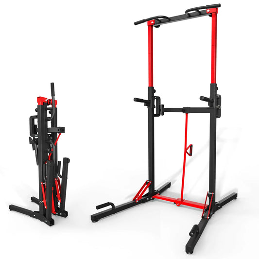 ONETWOFIT MultiFlex Gym Tower: Pull Up & Dip Station